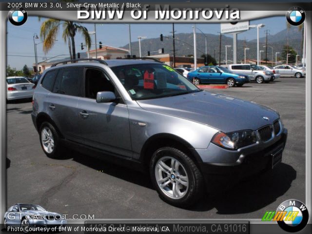 2005 BMW X3 3.0i in Silver Gray Metallic