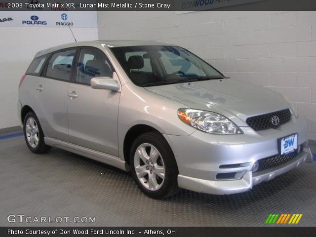 2003 Toyota Matrix XR in Lunar Mist Metallic