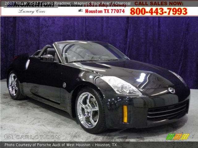 2007 Nissan 350Z Touring Roadster in Magnetic Black Pearl