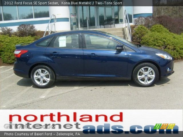 2012 Ford Focus SE Sport Sedan in Kona Blue Metallic