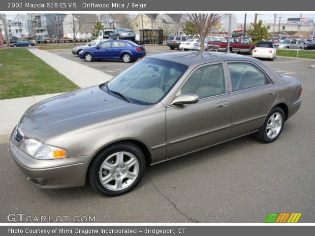 2002 Mazda 626 ES V6 in Driftwood Mica