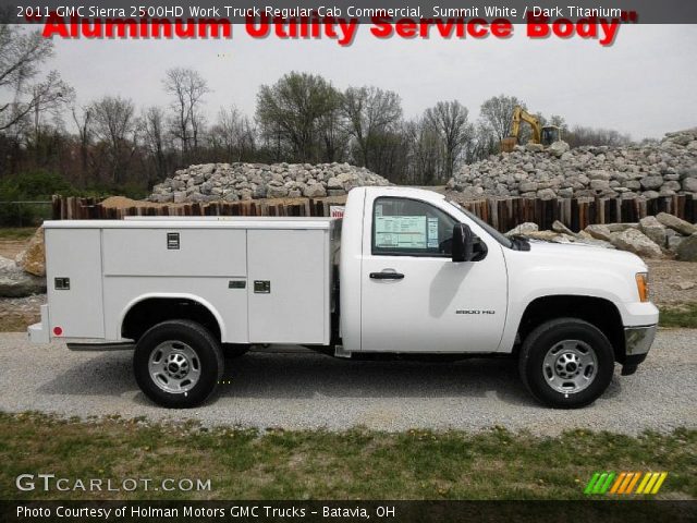 2011 GMC Sierra 2500HD Work Truck Regular Cab Commercial in Summit White