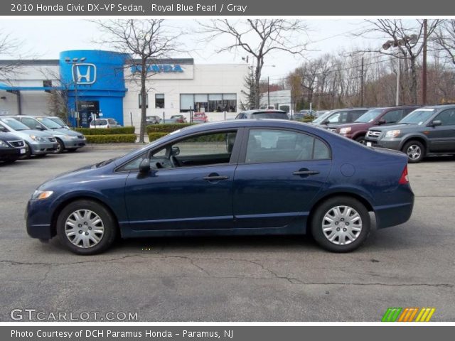 2010 Honda Civic DX-VP Sedan in Royal Blue Pearl