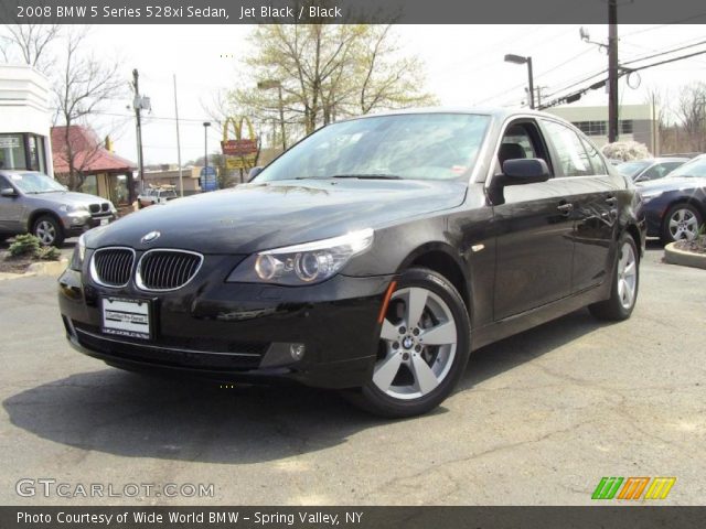 2008 BMW 5 Series 528xi Sedan in Jet Black