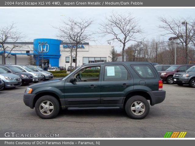 2004 Ford Escape XLS V6 4WD in Aspen Green Metallic