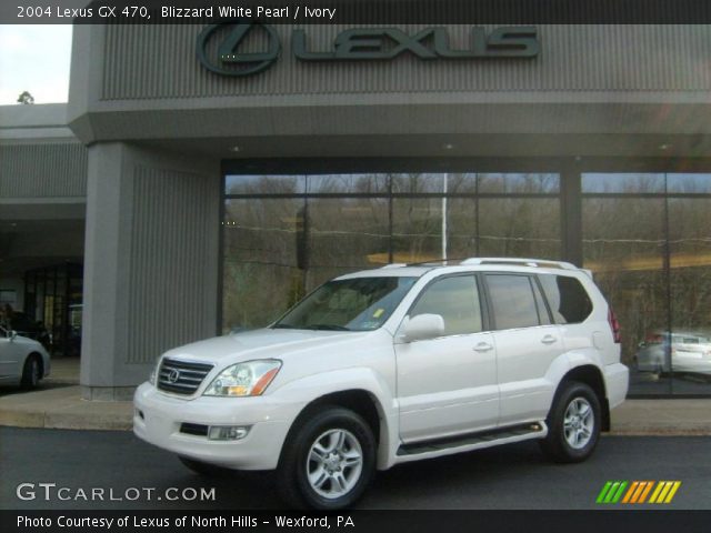 2004 Lexus GX 470 in Blizzard White Pearl