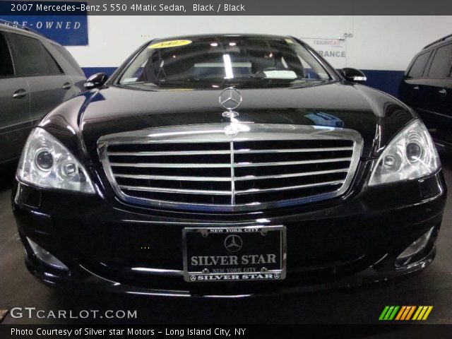 2007 Mercedes-Benz S 550 4Matic Sedan in Black