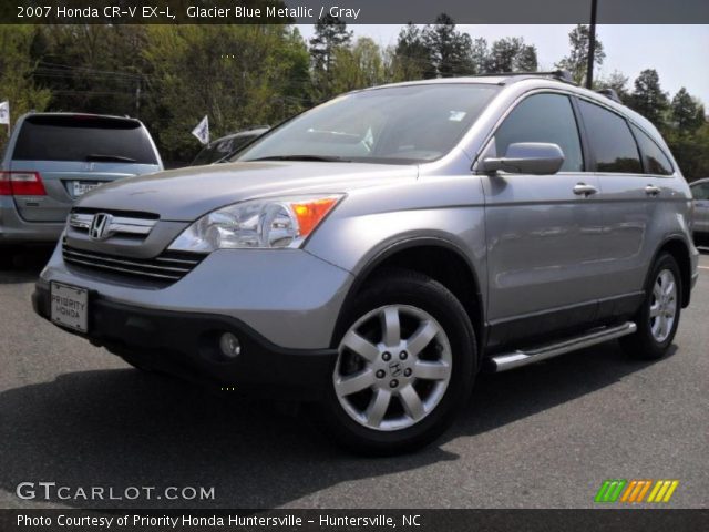 2007 Honda CR-V EX-L in Glacier Blue Metallic