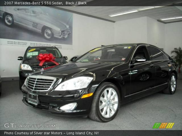 2007 Mercedes-Benz S 550 Sedan in Black