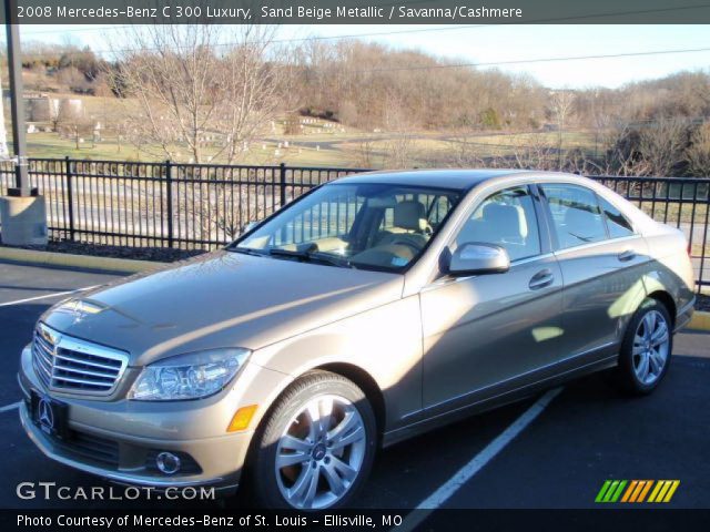2008 Mercedes-Benz C 300 Luxury in Sand Beige Metallic