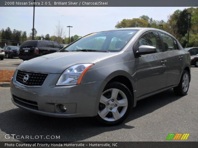 2008 Nissan Sentra 2.0 S in Brilliant Silver