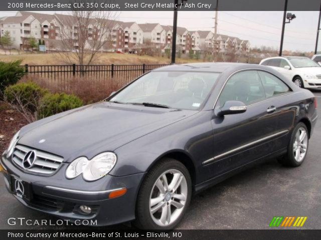 2008 Mercedes-Benz CLK 350 Coupe in Steel Grey Metallic