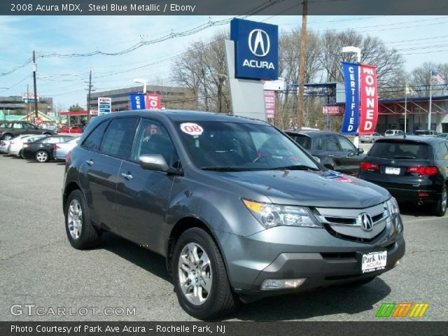 2008 Acura MDX  in Steel Blue Metallic