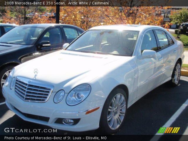 2008 Mercedes-Benz E 350 Sedan in Arctic White