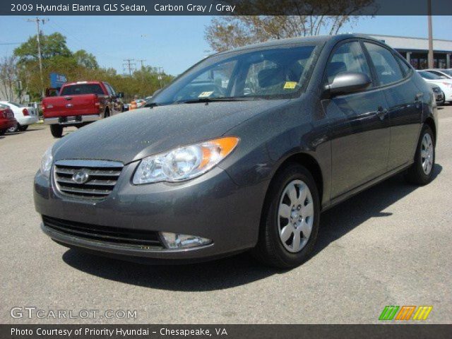 2009 Hyundai Elantra GLS Sedan in Carbon Gray