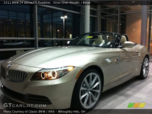 2011 BMW Z4 sDrive35i Roadster in Orion Silver Metallic