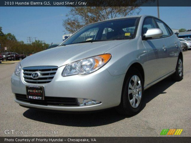 2010 Hyundai Elantra GLS in Liquid Silver