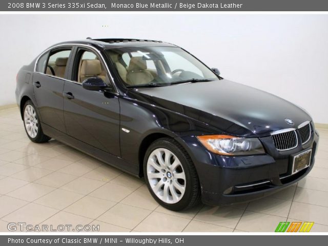 2008 BMW 3 Series 335xi Sedan in Monaco Blue Metallic