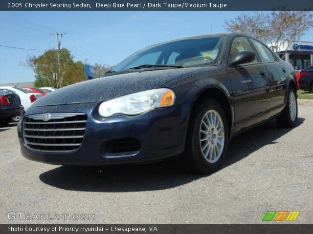 2005 Chrysler Sebring Sedan in Deep Blue Pearl