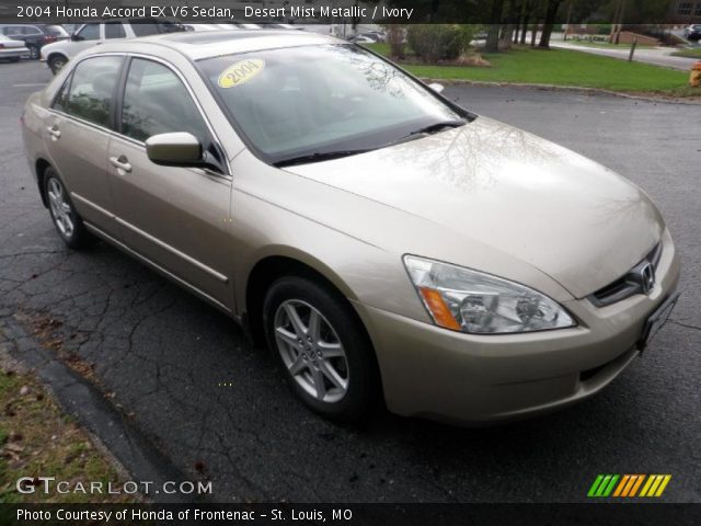 2004 Honda Accord EX V6 Sedan in Desert Mist Metallic