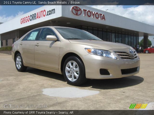 2011 Toyota Camry LE in Sandy Beach Metallic