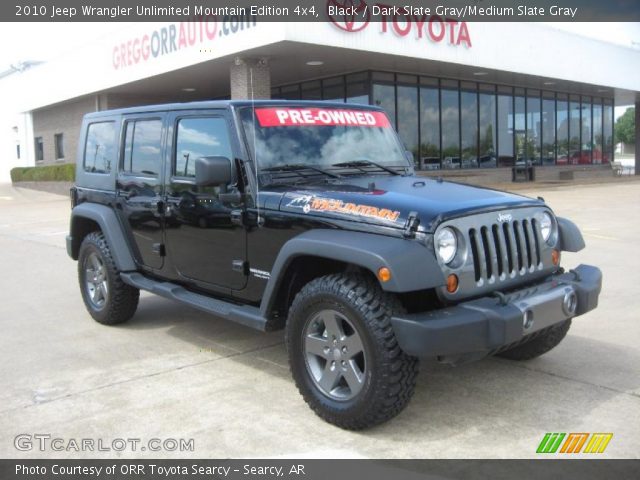 2010 Jeep Wrangler Unlimited Mountain Edition 4x4 in Black