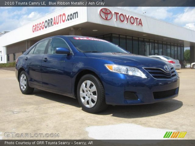 2010 Toyota Camry LE in Blue Ribbon Metallic