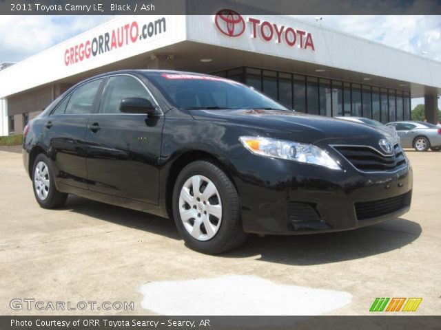 2011 Toyota Camry LE in Black