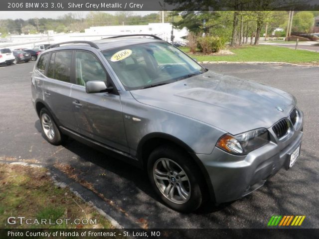 2006 BMW X3 3.0i in Silver Grey Metallic