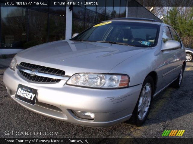 2001 Nissan Altima GLE in Platinum Metallic