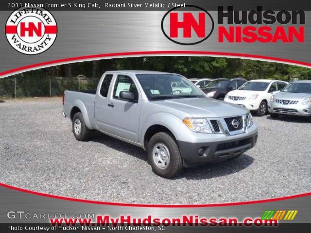 2011 Nissan Frontier S King Cab in Radiant Silver Metallic