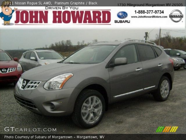 2011 Nissan Rogue SL AWD in Platinum Graphite