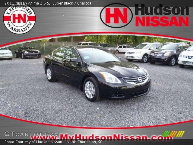 2011 Nissan Altima 2.5 S in Super Black