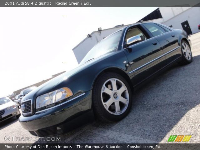 2001 Audi S8 4.2 quattro in Racing Green