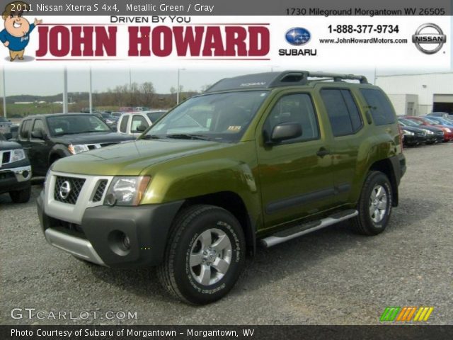 2011 Nissan xterra green #2