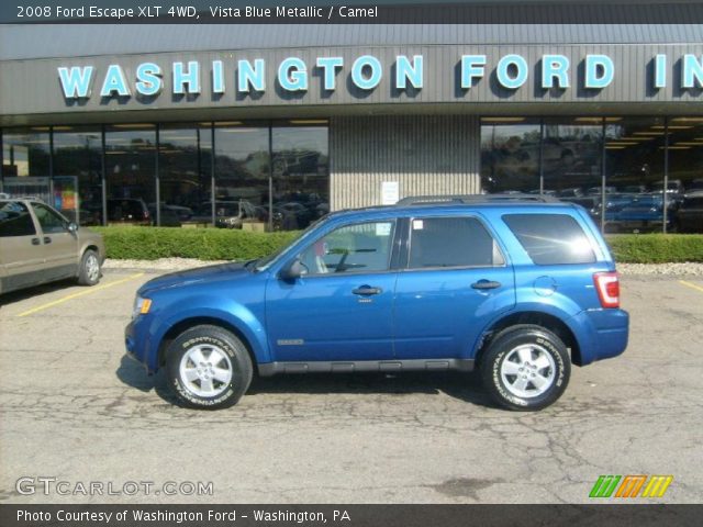 2008 Ford Escape XLT 4WD in Vista Blue Metallic
