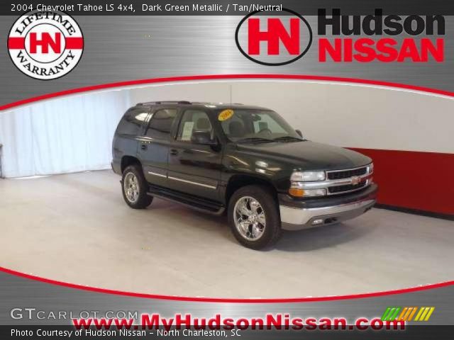 2004 Chevrolet Tahoe LS 4x4 in Dark Green Metallic