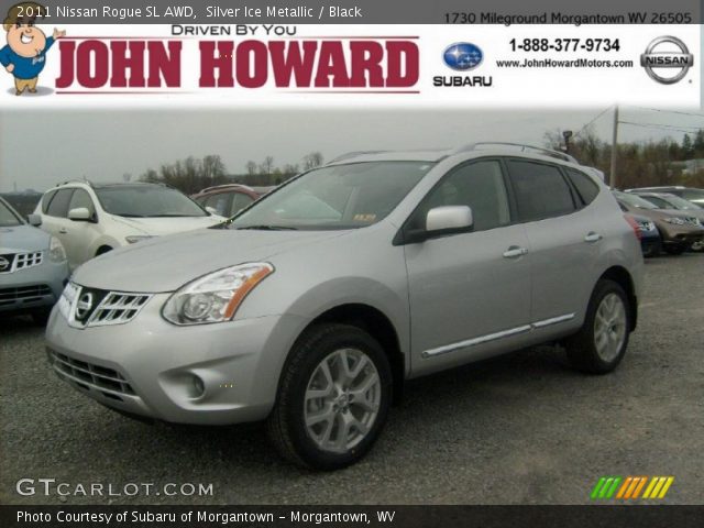2011 Nissan Rogue SL AWD in Silver Ice Metallic