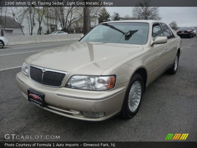 1998 Infiniti Q 45 Touring Sedan in Light Gold Metallic