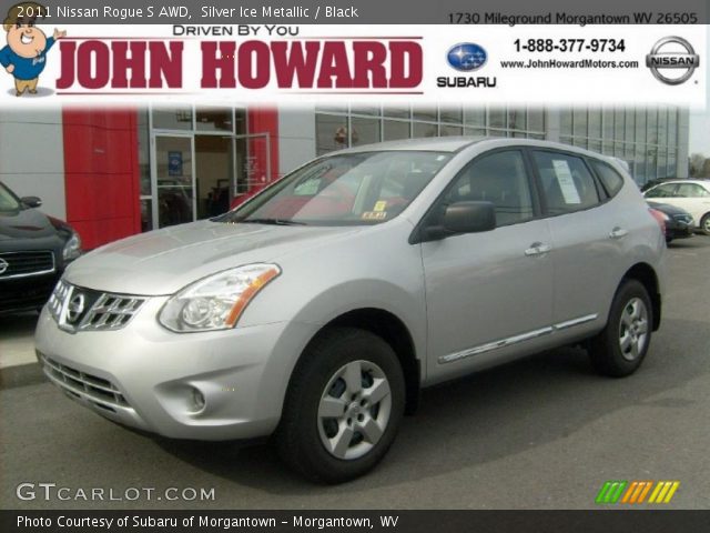2011 Nissan Rogue S AWD in Silver Ice Metallic