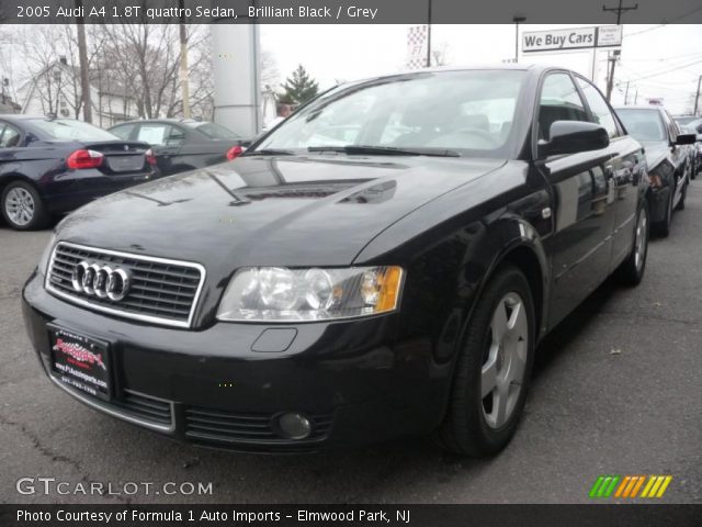2005 Audi A4 1.8T quattro Sedan in Brilliant Black