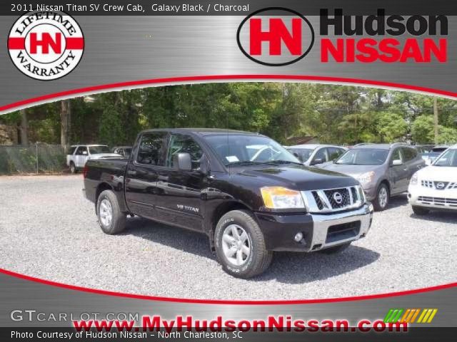2011 Nissan Titan SV Crew Cab in Galaxy Black
