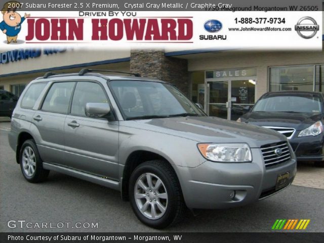 2007 Subaru Forester 2.5 X Premium in Crystal Gray Metallic