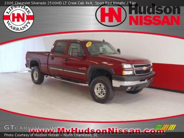 2006 Chevrolet Silverado 2500HD LT Crew Cab 4x4 in Sport Red Metallic