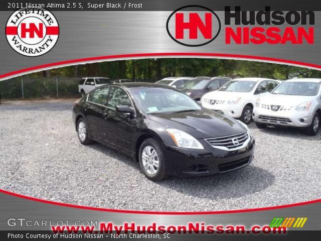2011 Nissan Altima 2.5 S in Super Black