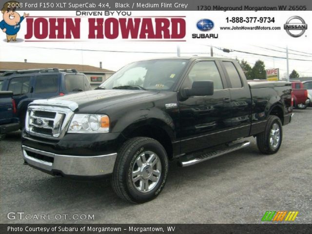2008 Ford F150 XLT SuperCab 4x4 in Black