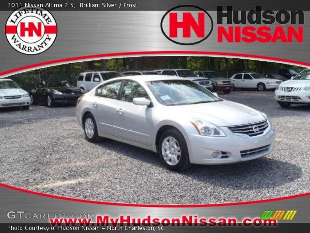 2011 Nissan Altima 2.5 in Brilliant Silver