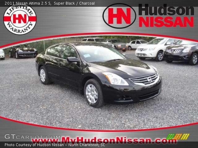 2011 Nissan Altima 2.5 S in Super Black