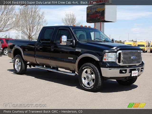 2006 Ford F350 Super Duty Lariat FX4 Crew Cab 4x4 in Black
