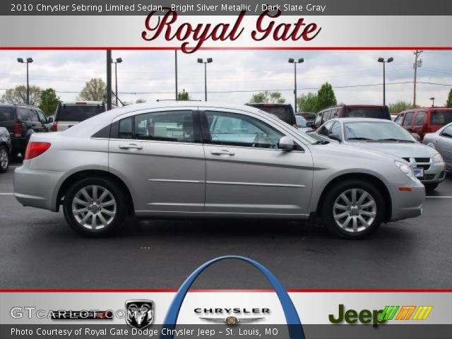 2010 Chrysler Sebring Limited Sedan in Bright Silver Metallic